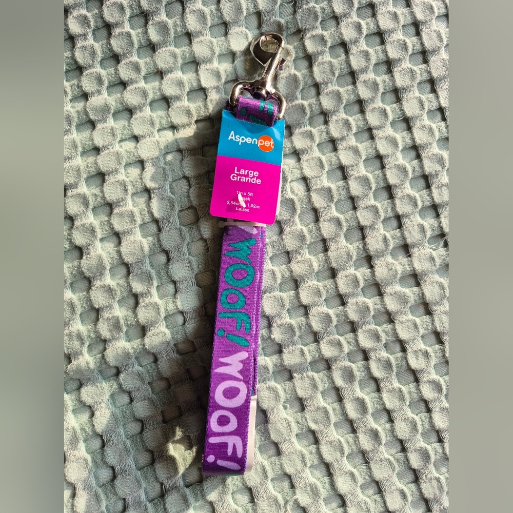 Purple Dog Leash - Large